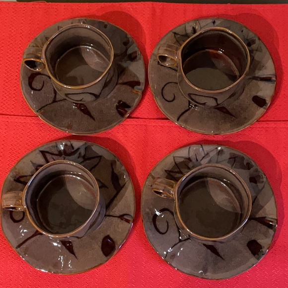 Indaba cup & saucer set (4 settings) - Picture 6 of 9